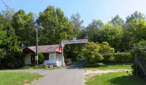 Camping site overview